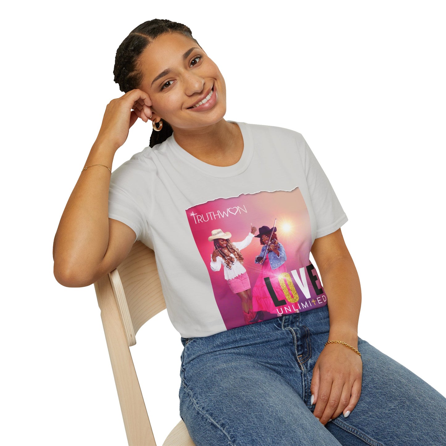 Graphic Tee - Love Unlimited Cover Art - Music Lovers' Apparel