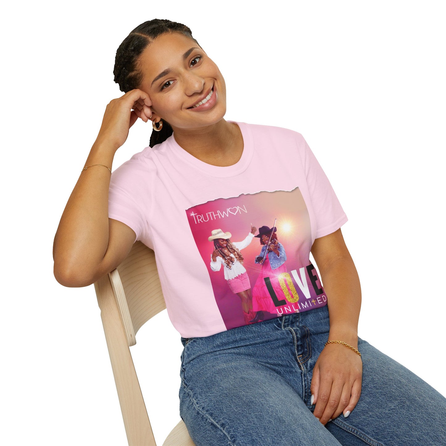Graphic Tee - Love Unlimited Cover Art - Music Lovers' Apparel