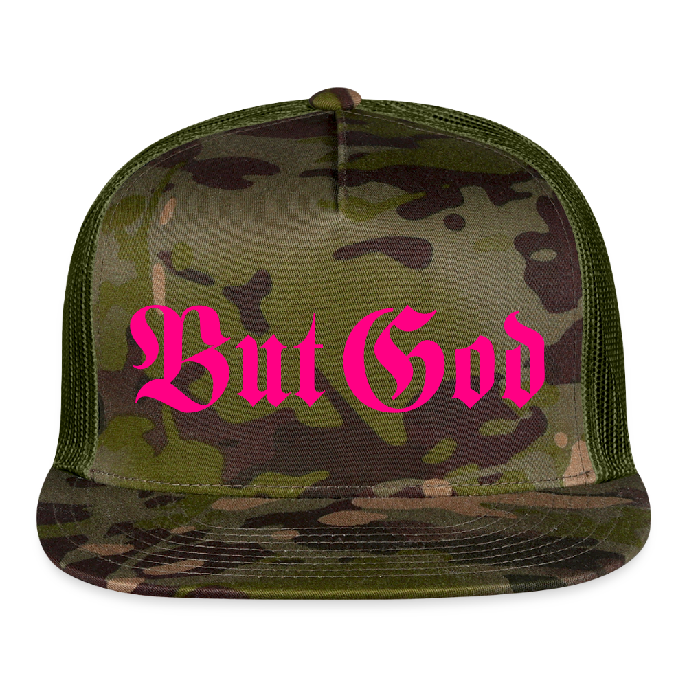 BUT GOD | Trucker Hat - MultiCam\green