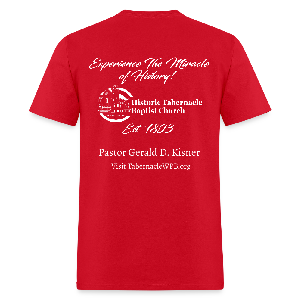 BUT GOD - TAB EDITION | Adult Tshirt 2 - red