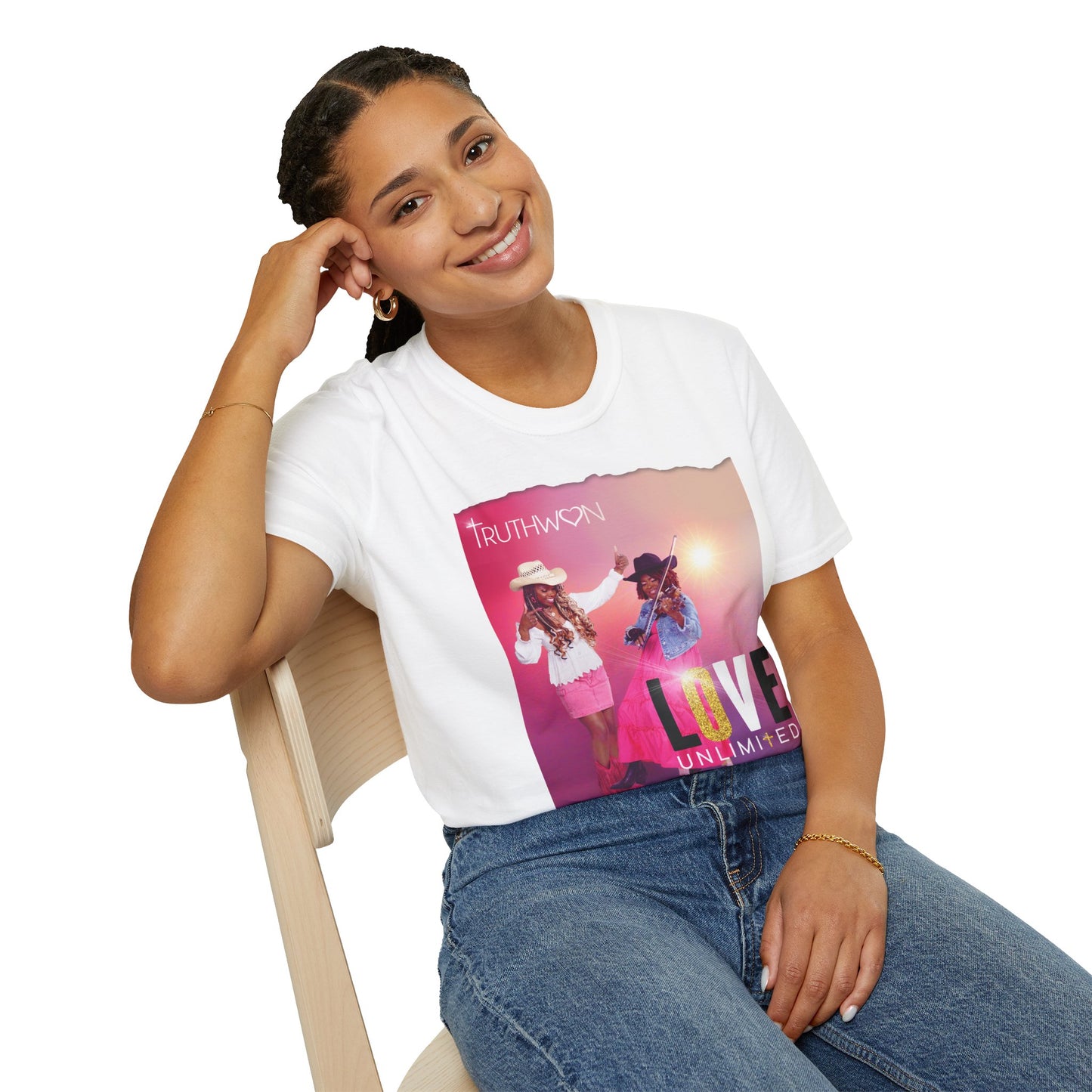 Graphic Tee - Love Unlimited Cover Art - Music Lovers' Apparel