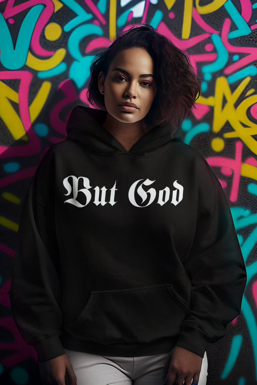 BUT GOD | Sanctified Shade - Adult Hoodie