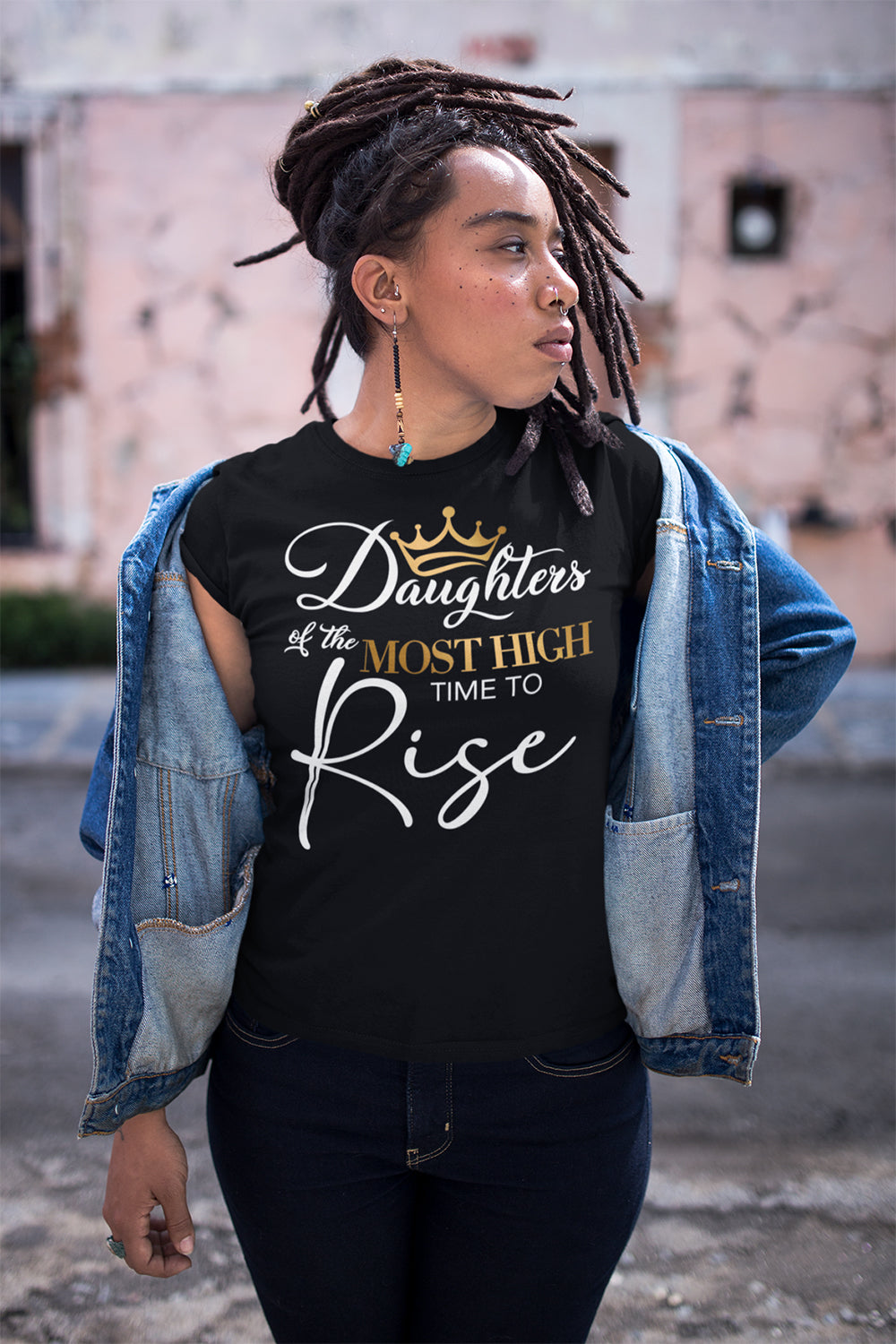 TIME TO RISE | Golden Onyx - Women's Tee