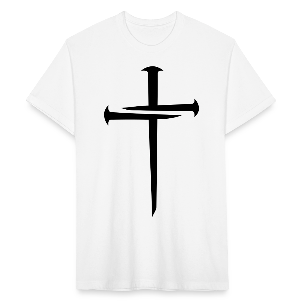 NAILED | Velvet Shadow - Fitted Tee - white