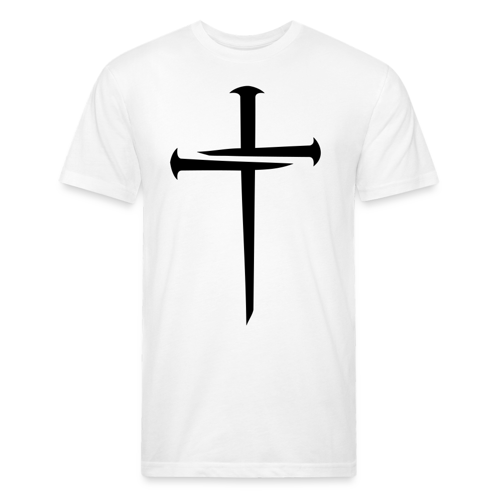 NAILED | Velvet Shadow - Fitted Tee - white