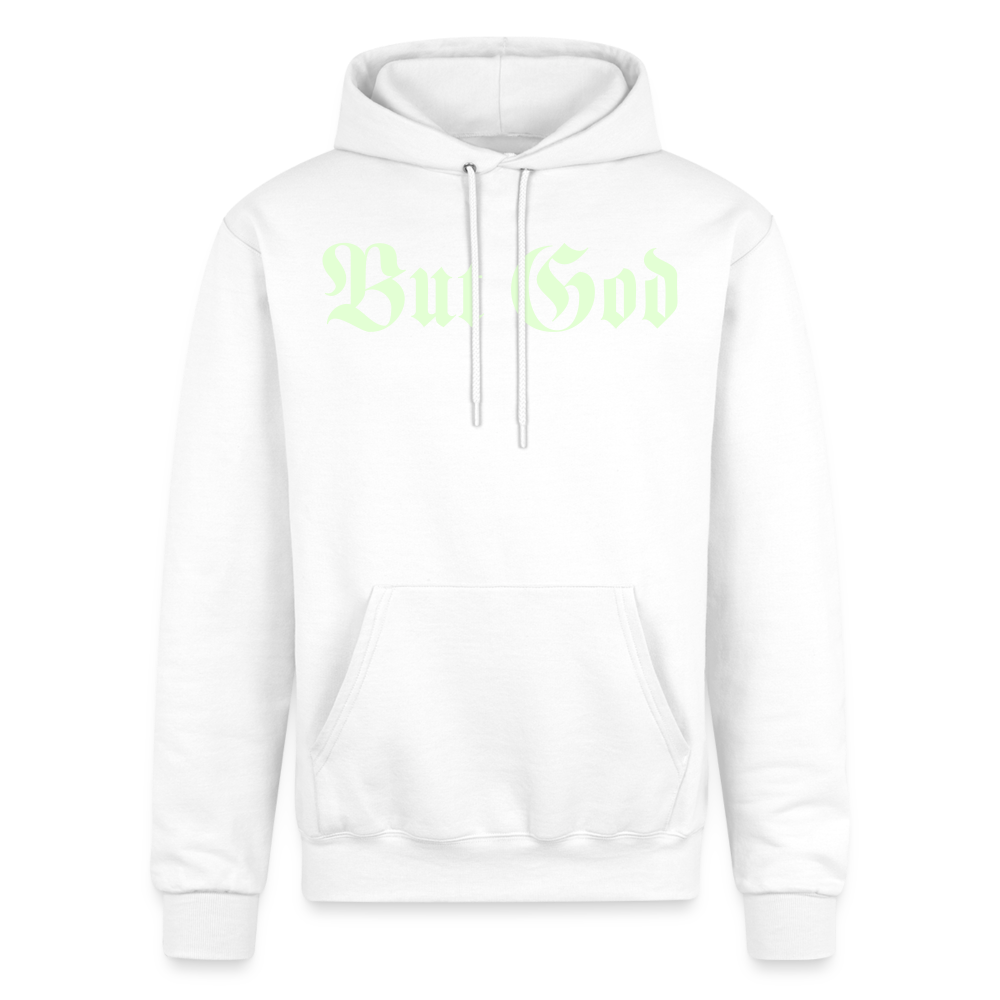 BUT GOD | Glo Stick - Adult Hoodie - white