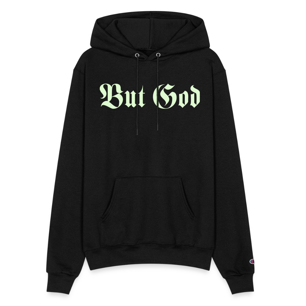BUT GOD | Glo Stick - Adult Hoodie - black