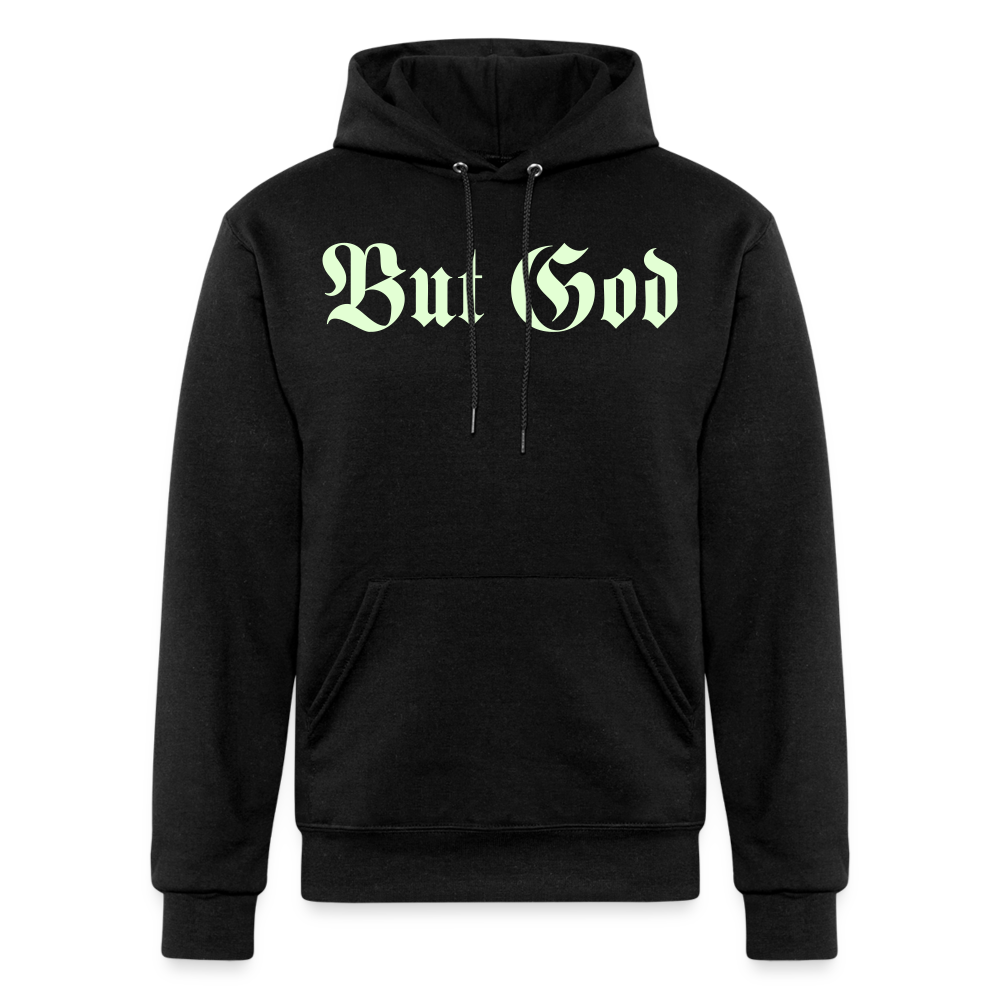 BUT GOD | Glo Stick - Adult Hoodie - black