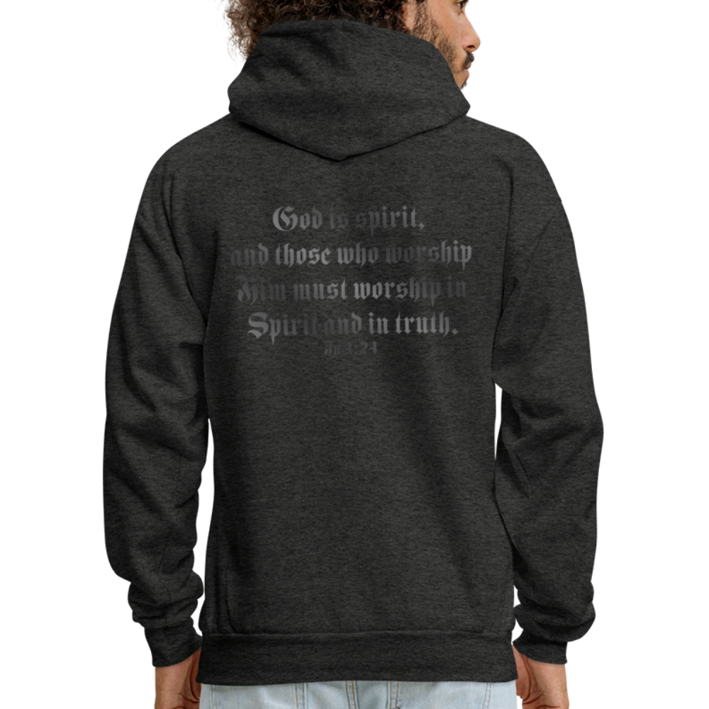 SPIRIT & TRUTH | Adult Hoodie - charcoal grey