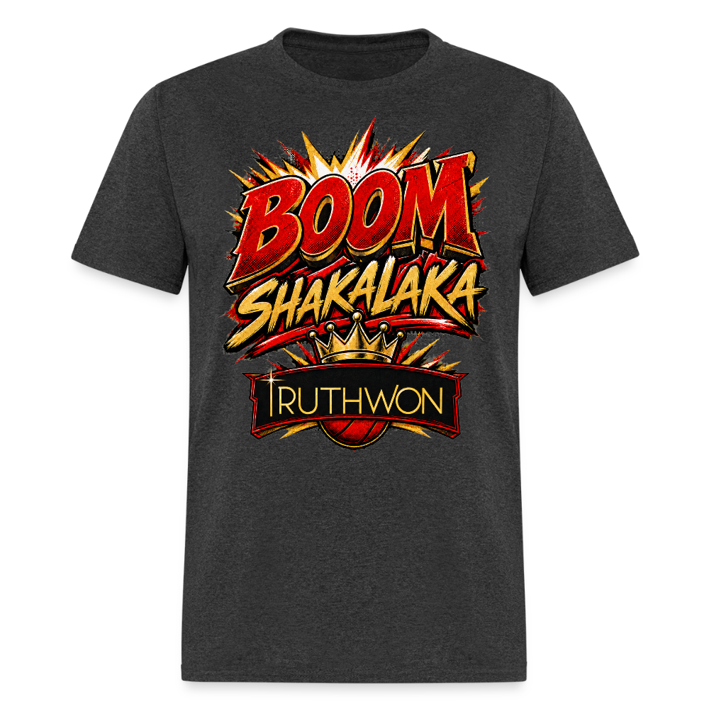 Boom Shakalaka TruthWon | Men's T-Shirt - heather black