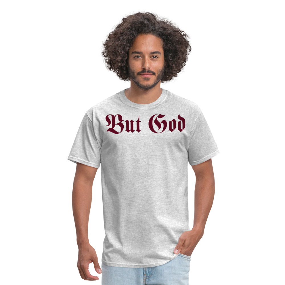 BUT GOD - TAB EDITION | Adult Tshirt - heather gray