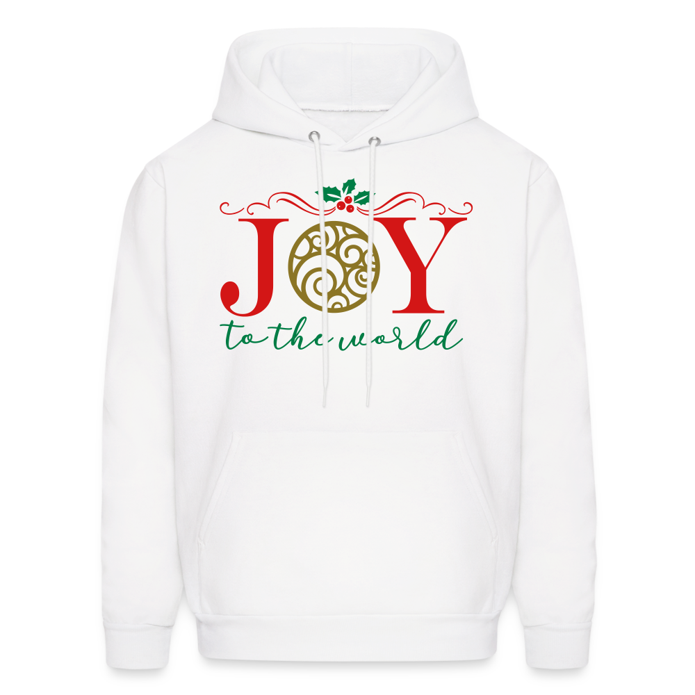 JOY | Adult Hoodie - white