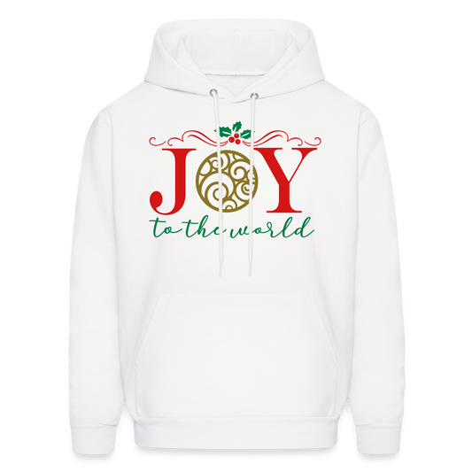 JOY | Adult Hoodie - white