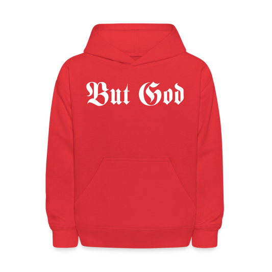 BUT GOD - TAB EDITION | Kids Hoodie - red