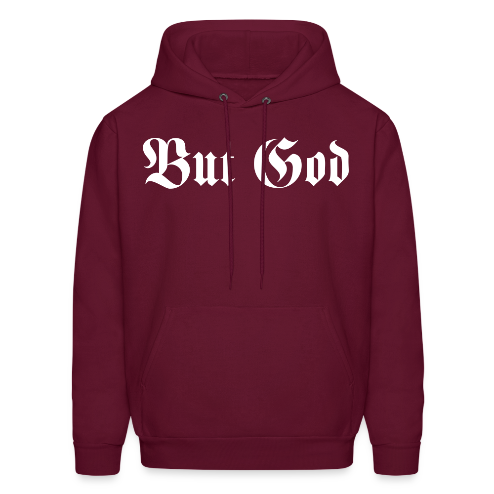 BUT GOD - TAB EDITION | Adult Hoodie - burgundy