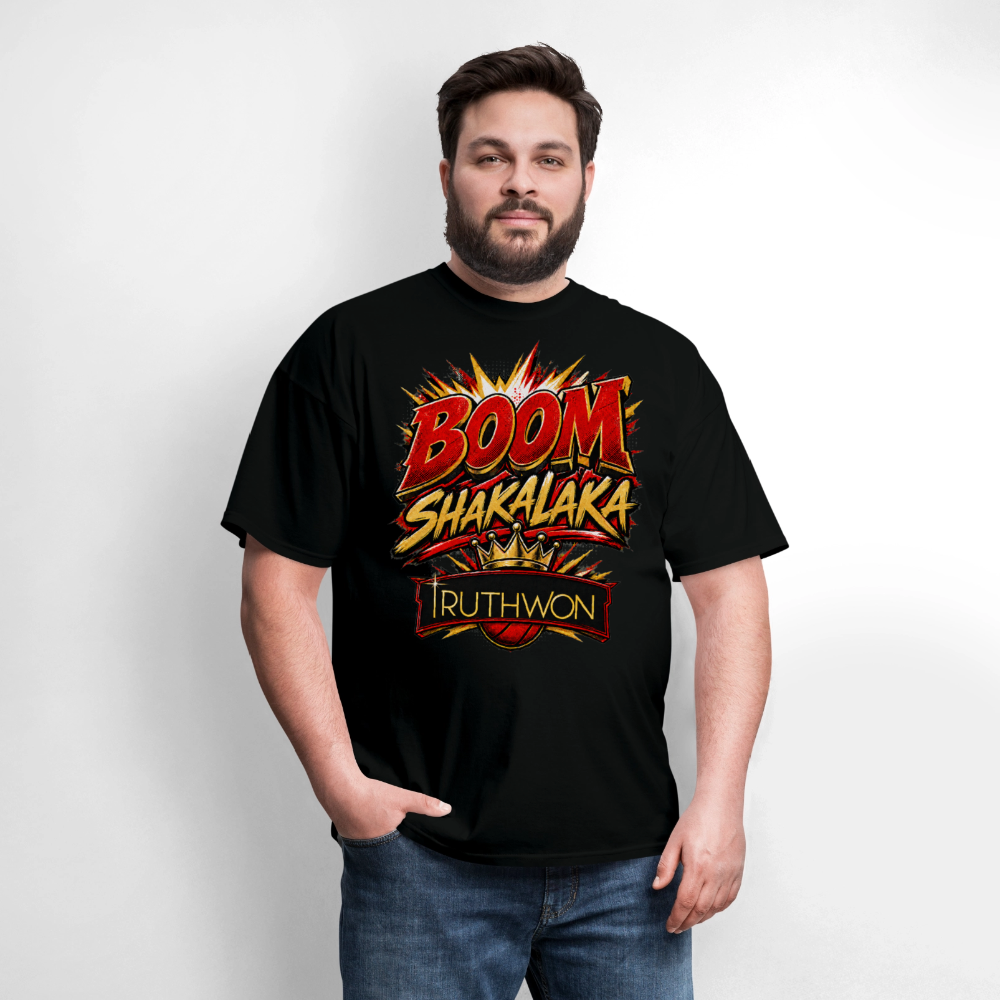 Boom Shakalaka TruthWon | Men's T-Shirt - black