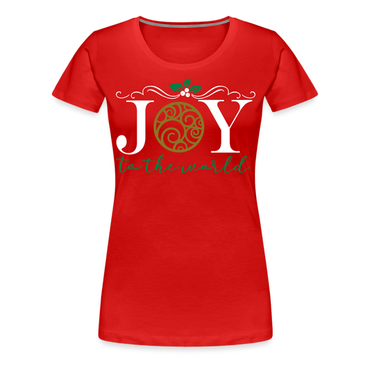 JOY | Women's Tee - red