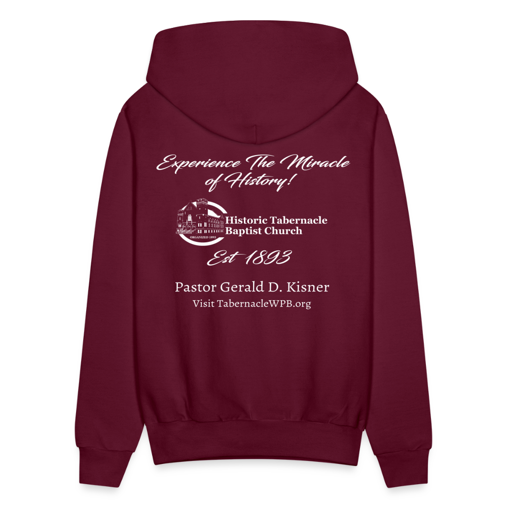 BUT GOD - TAB EDITION | Adult Hoodie - burgundy