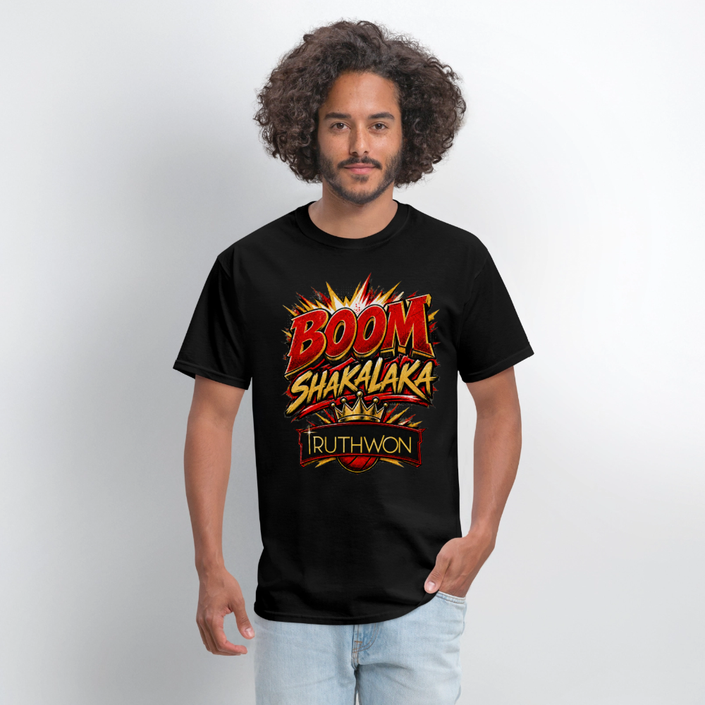 Boom Shakalaka TruthWon | Men's T-Shirt - black