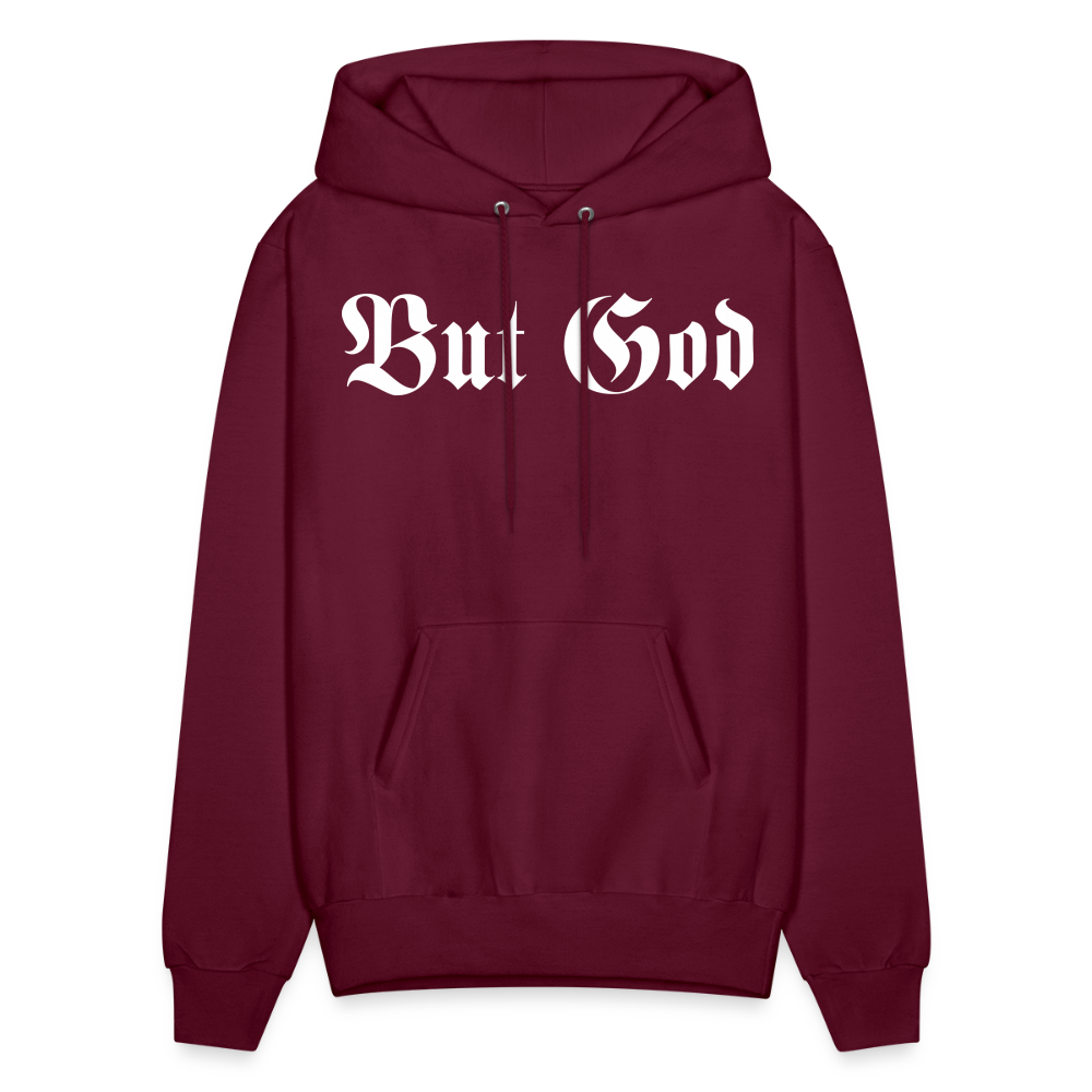 BUT GOD - TAB EDITION | Adult Hoodie - burgundy