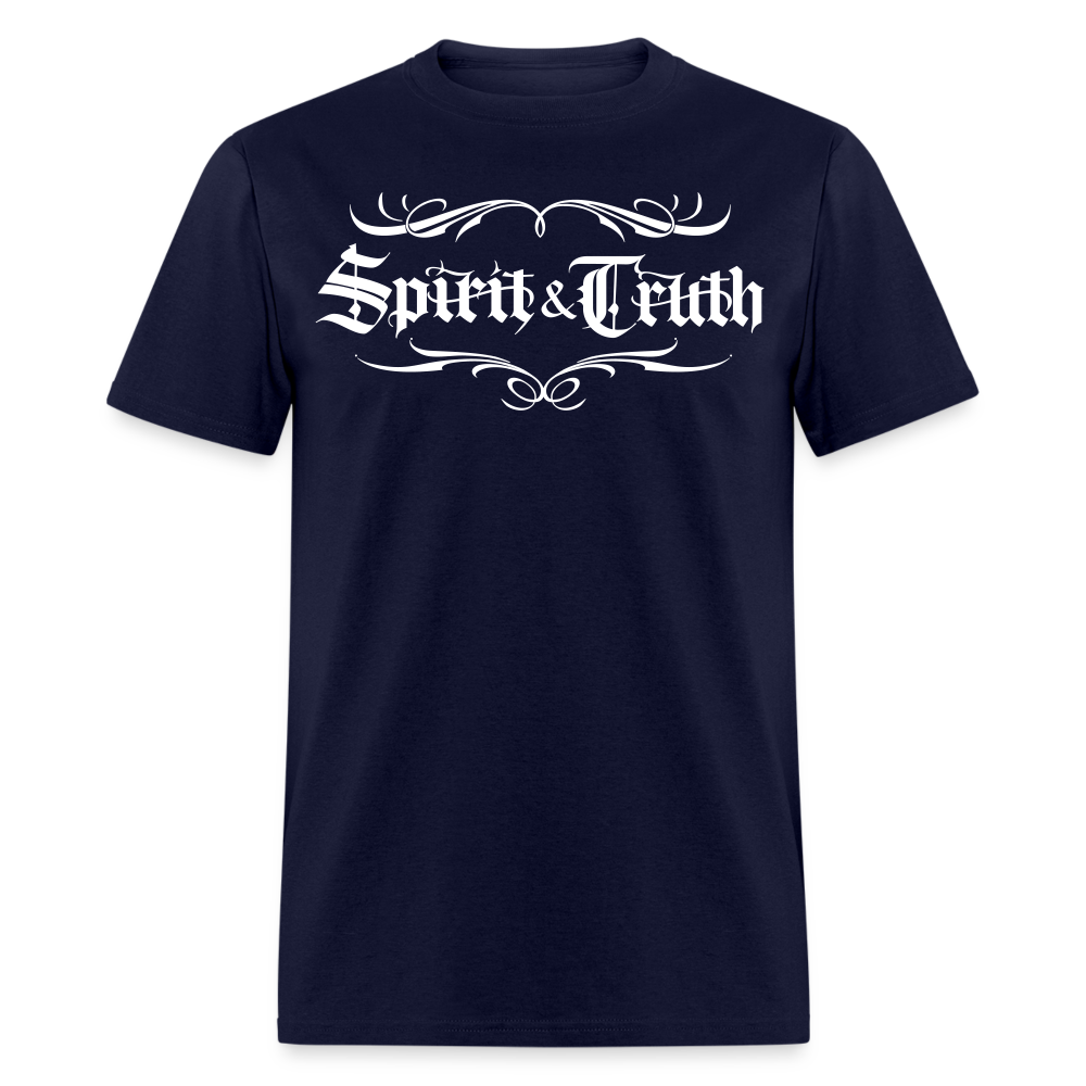 SPIRIT & TRUTH | Adult T-shirt - navy