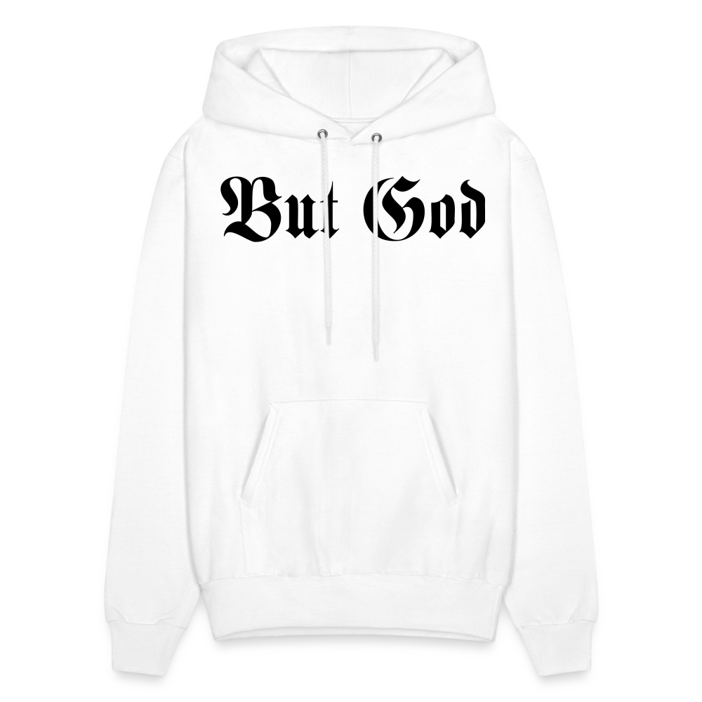 BUT GOD | Adult Hoodie - white