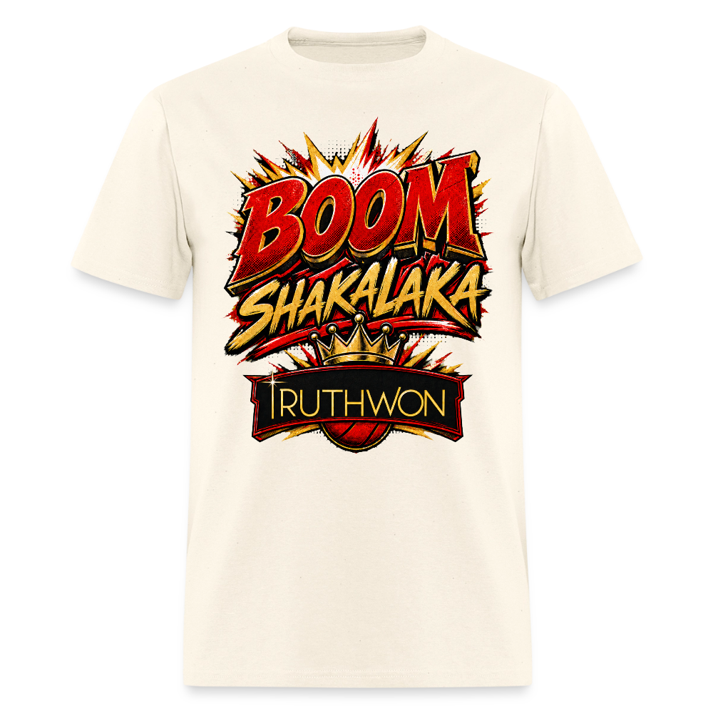 Boom Shakalaka TruthWon | Men's T-Shirt - sweet cream heather