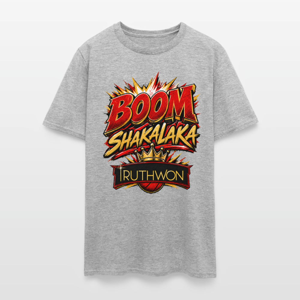 Boom Shakalaka TruthWon | Men's T-Shirt - heather gray
