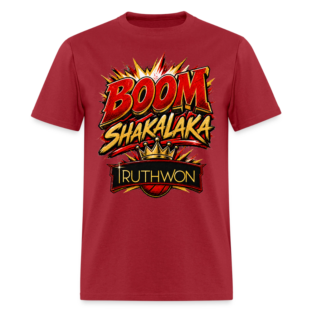 Boom Shakalaka TruthWon | Men's T-Shirt - true red