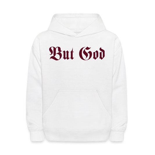 BUT GOD - TAB EDITION | Kids Hoodie - white