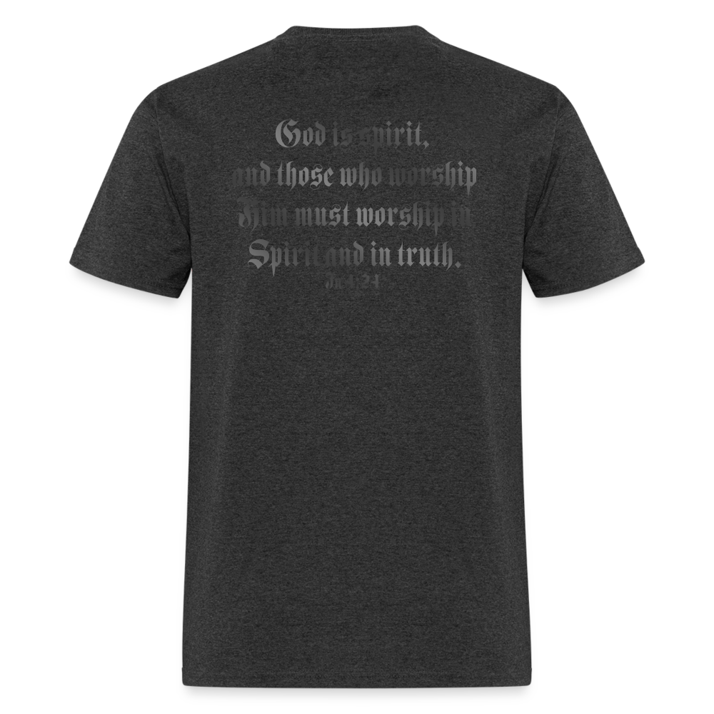 SPIRIT & TRUTH | Adult T-shirt - heather black