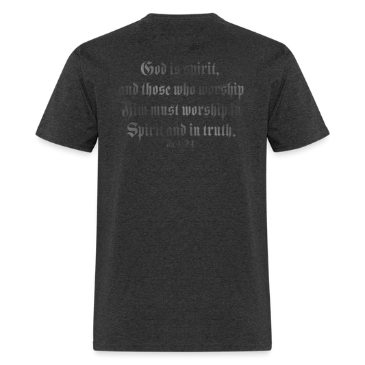 SPIRIT & TRUTH | Adult T-shirt - heather black