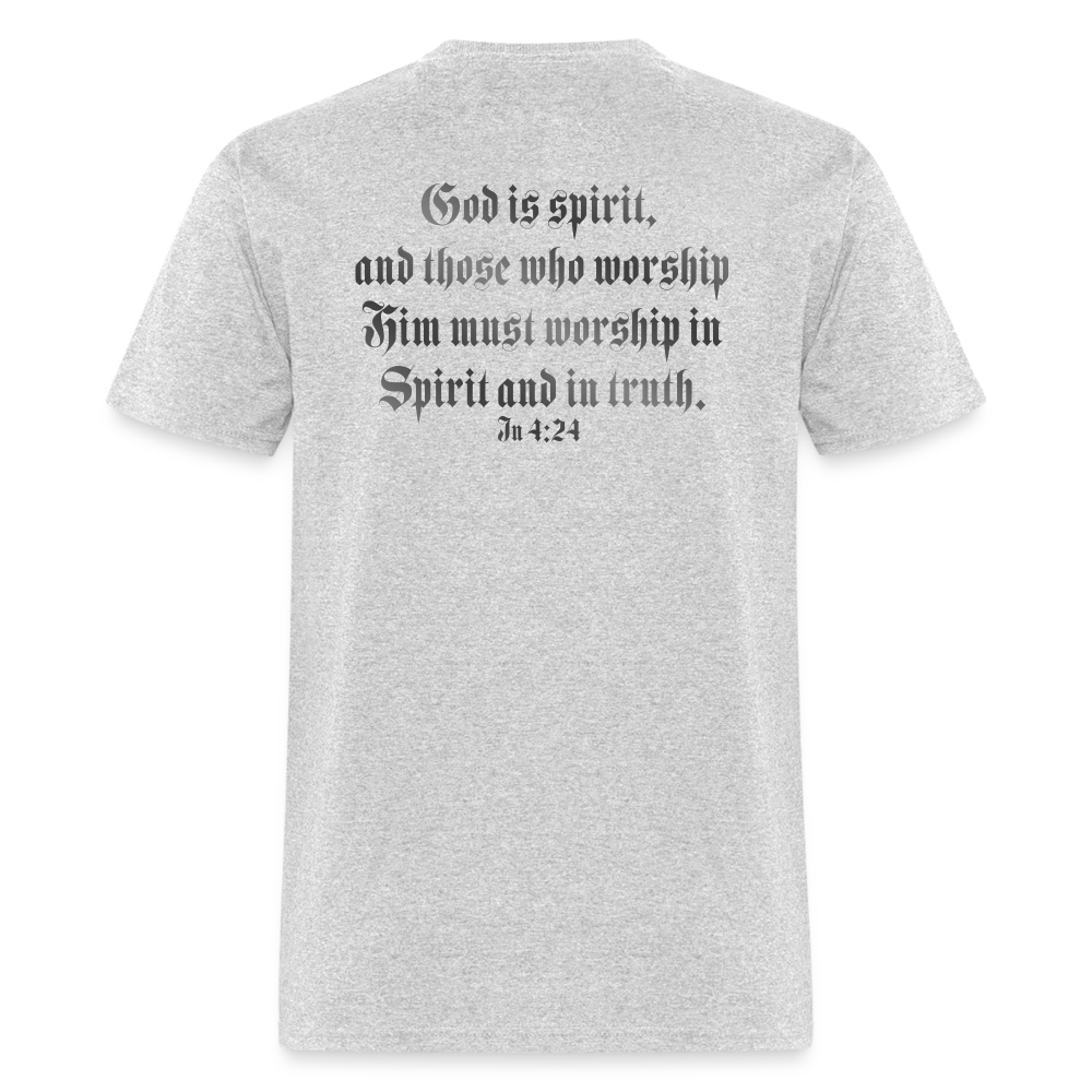 SPIRIT & TRUTH | Adult T-shirt - heather gray