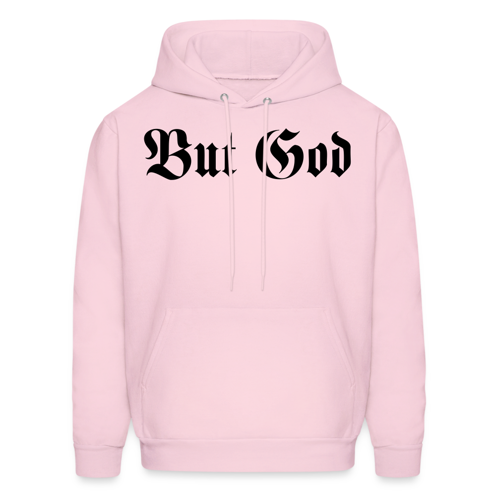 BUT GOD | Adult Hoodie - pale pink