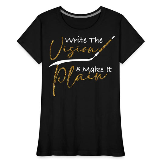 WRITE THE VISION | Glittery Majesty - Women's Tee