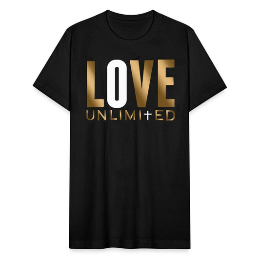 LOVE UNLIMITED | Golden Ivory - Adult T-Shirt