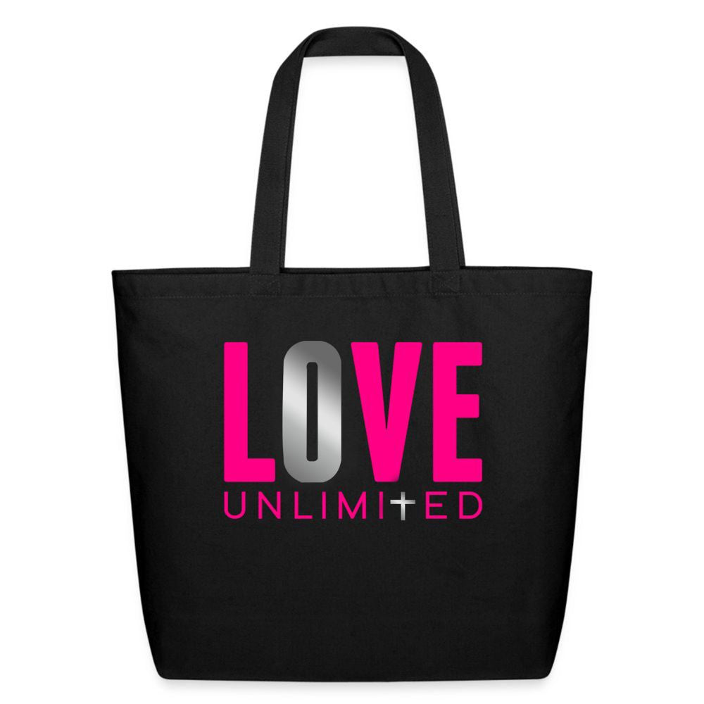 LOVE UNLIMITED | Pink/Silver Highlighter - Tote