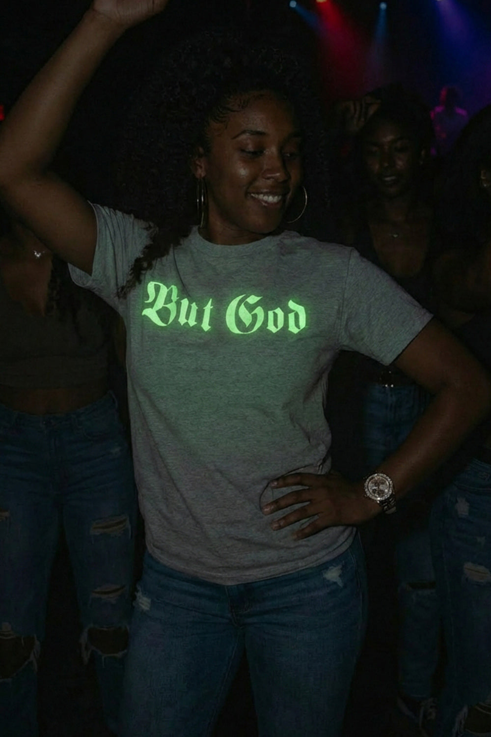 BUT GOD | Glow in the Dark Unisex Tshirt