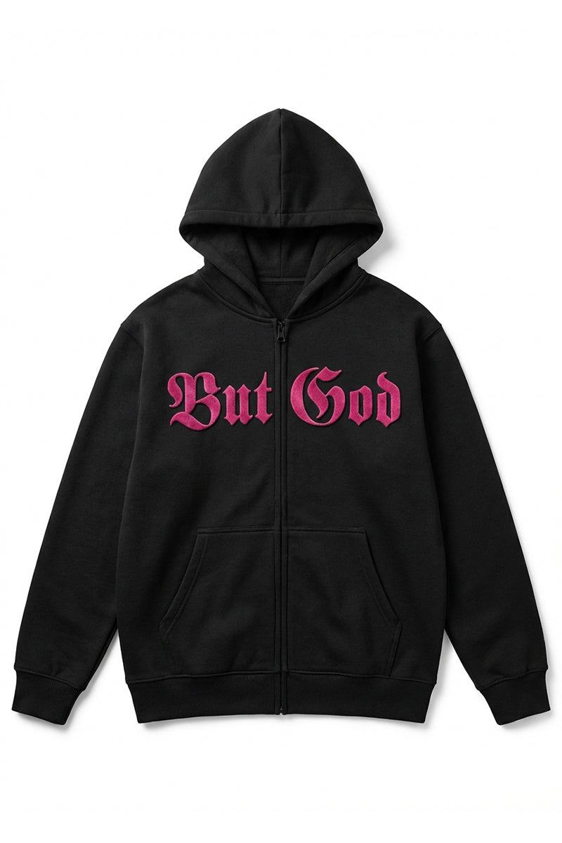 BUT GOD | Soft Flock - Unisex Zip Hoodie