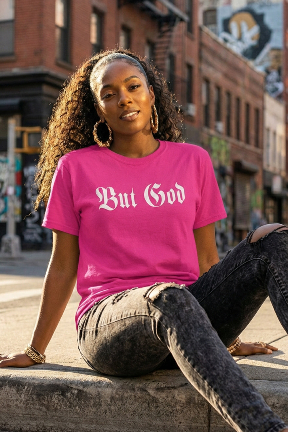BUT GOD | Glow in the Dark Unisex Tshirt