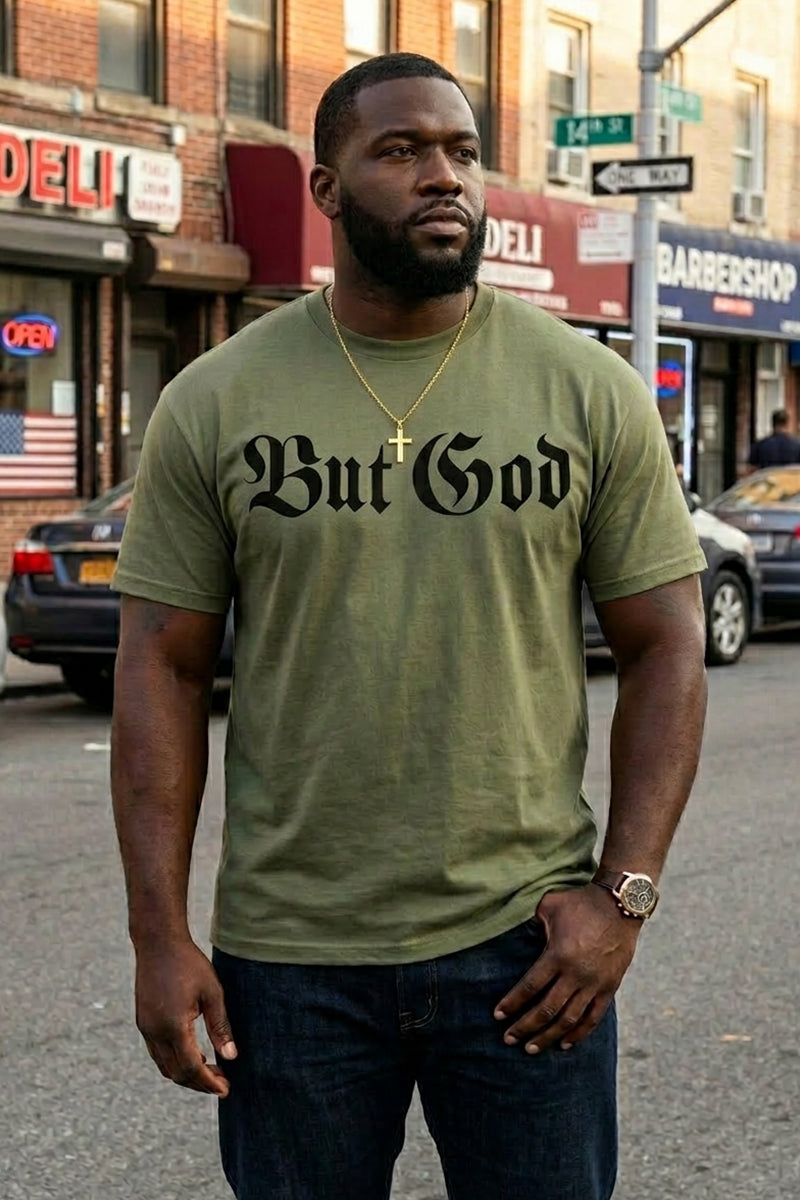BUT GOD | Soft Flock Unisex Tee