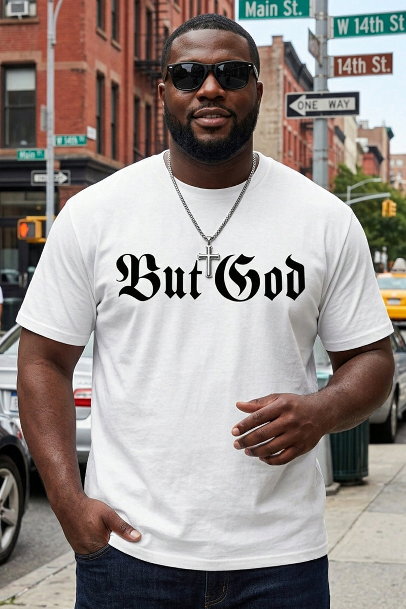 BUT GOD | Soft Flock Unisex Tee