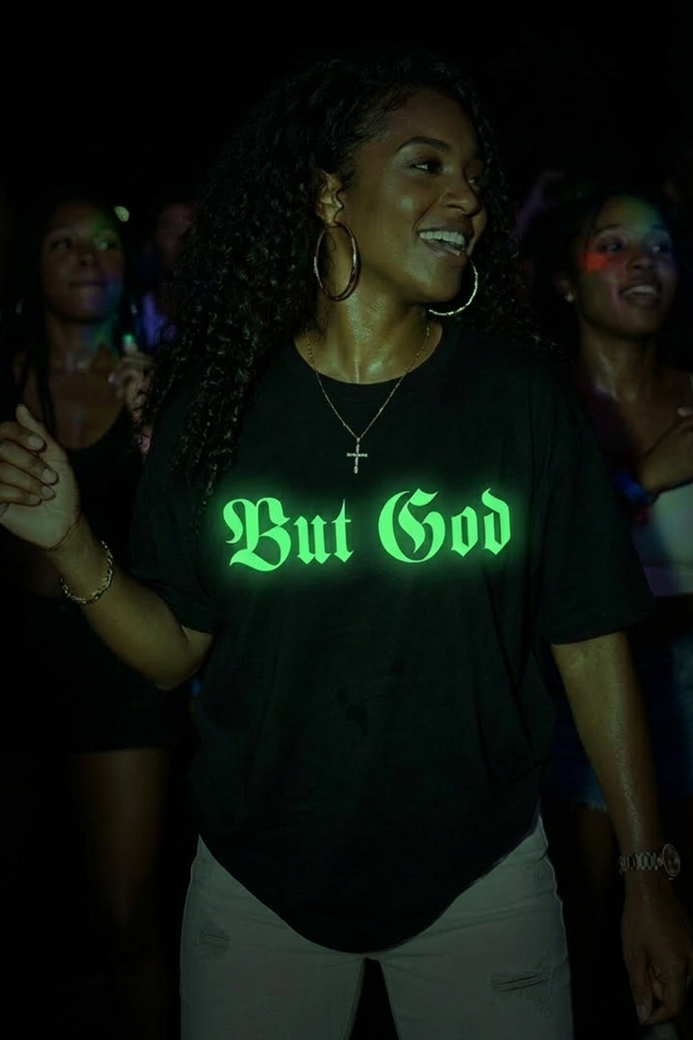 BUT GOD | Glow in the Dark Unisex Tshirt