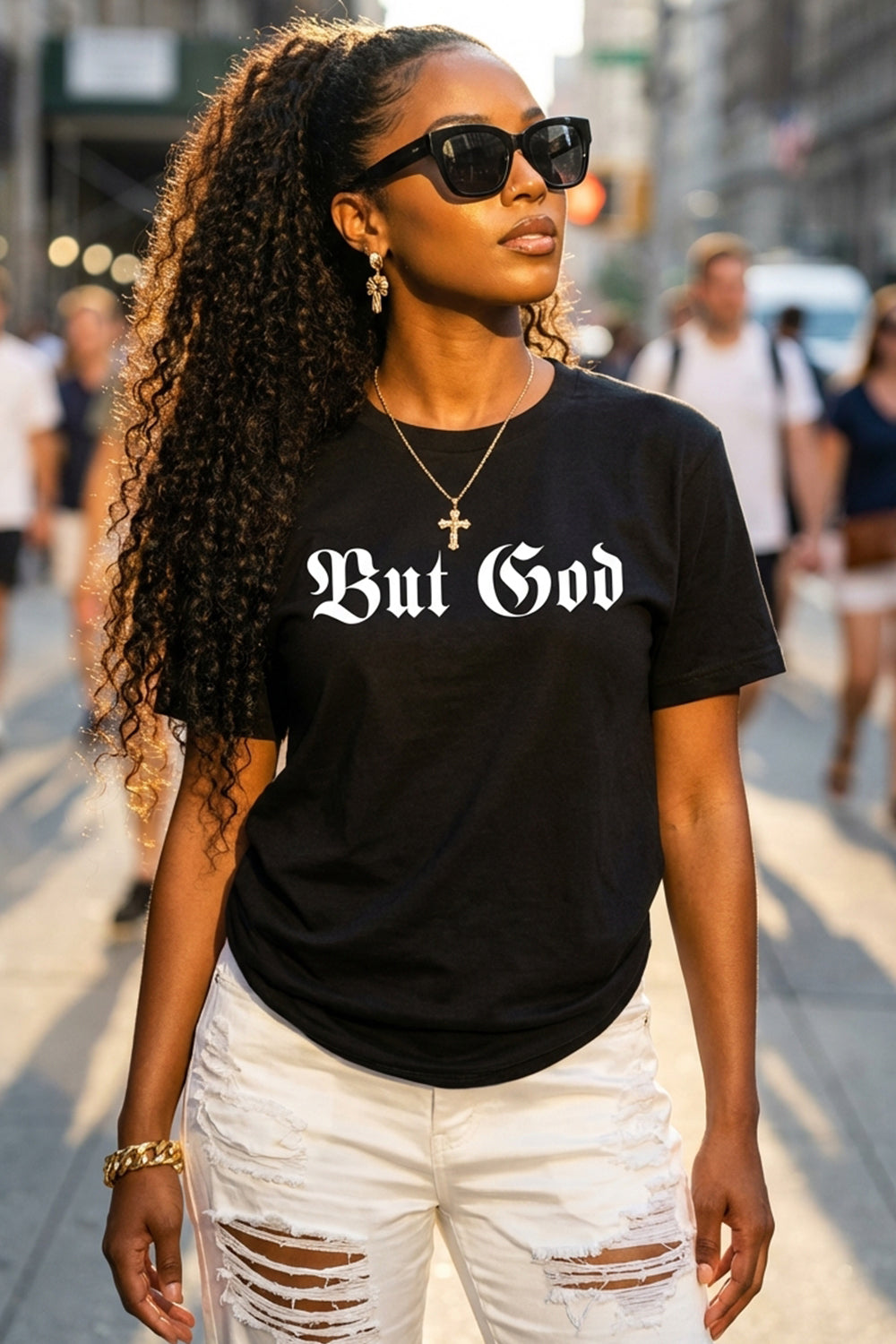 BUT GOD | Glow in the Dark Unisex Tshirt
