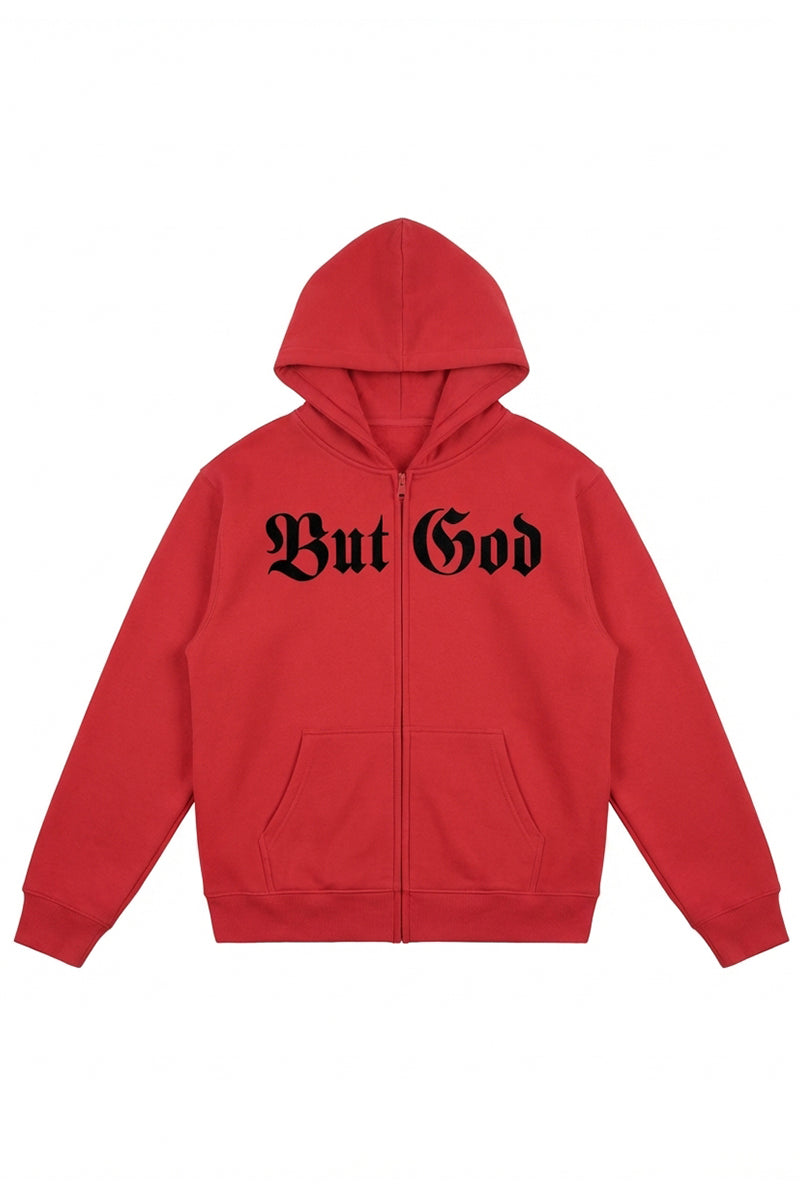 BUT GOD | Soft Flock - Unisex Zip Hoodie