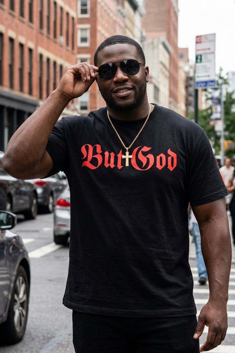 BUT GOD | Soft Flock Unisex Tee