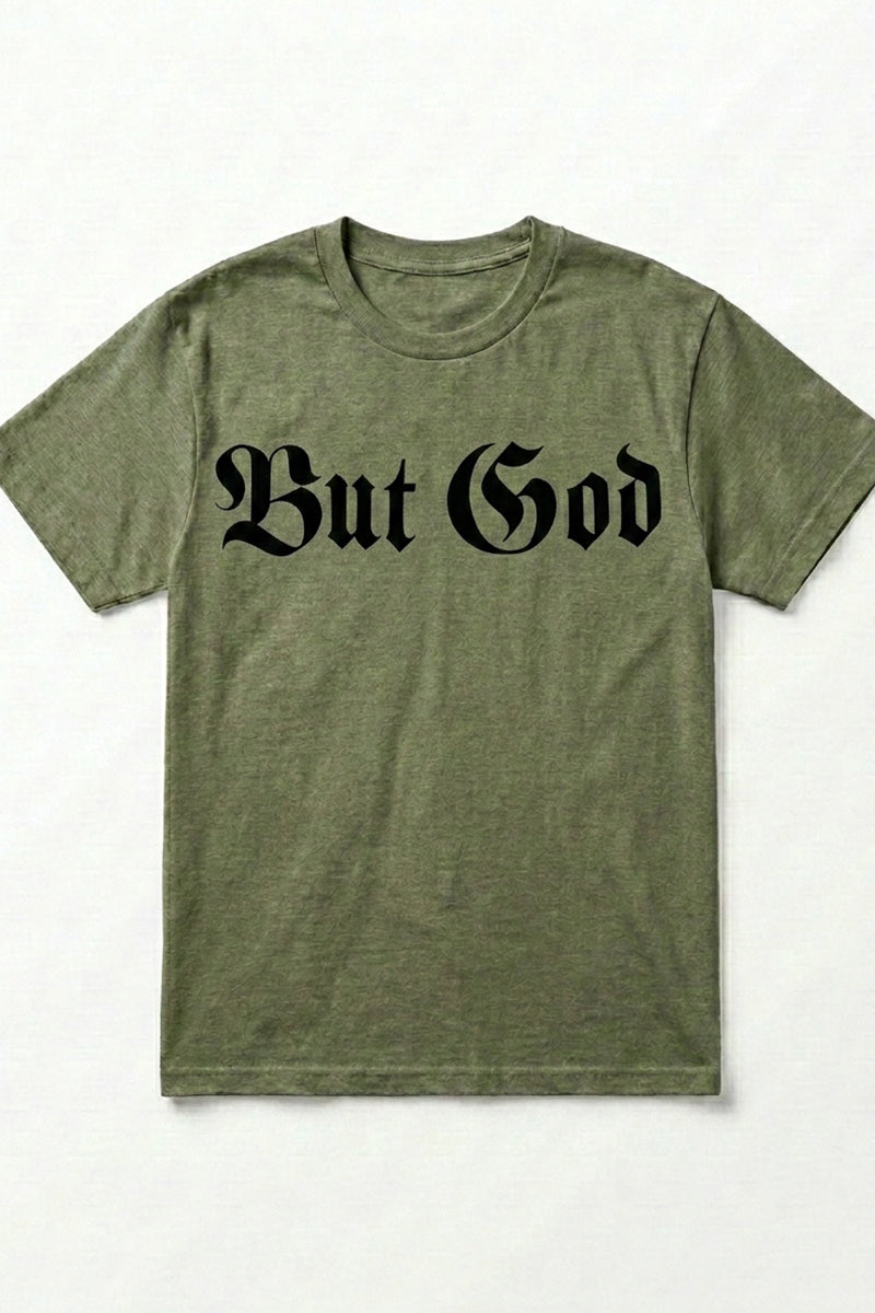 BUT GOD | Soft Flock Unisex Tee