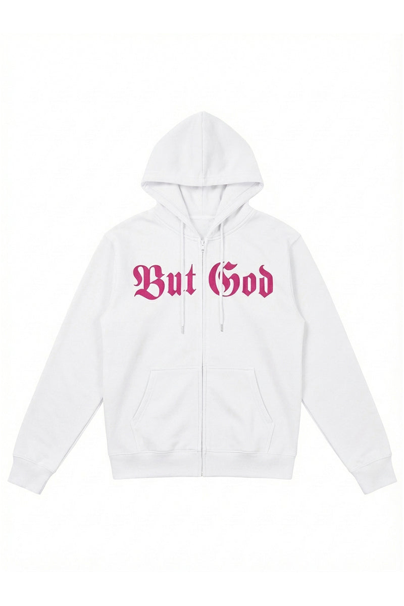 BUT GOD | Soft Flock - Unisex Zip Hoodie