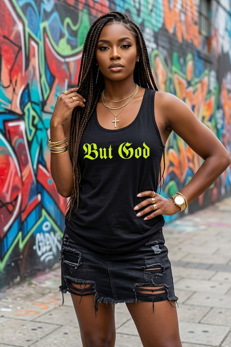 BUT GOD | Neon - Women's Tank Top