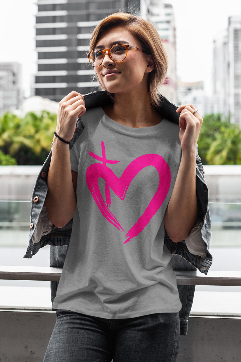 ETERNAL LOVE | Pink Highlighter - Adult T-Shirt